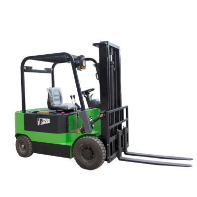 China Hotels China 1 Ton 1.5 2t Factory Small Battery Powered Hydraulic Stacker Electric Forklift for sale