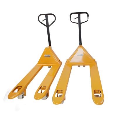 China High Quality Hotels 2 Tons Warehouse Double Pressure Hand Hydraulic Pallet Truck China for sale