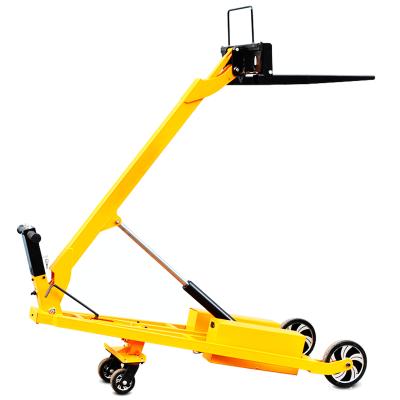 China Hotels Replaceable Modular Portable Forkliftfolding Boom Loading And Unloading Truck Crane for sale