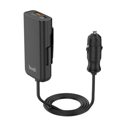 China Newest universal car chargers Budi fast charging qc3.0 mobile phone car charger universal for sale