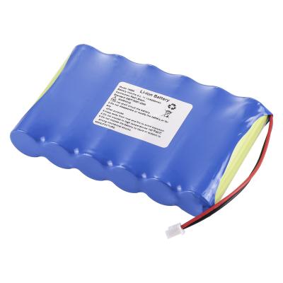 China Toys OEM 11.1v 12v 5200mAh 18650 3S2P Rechargeable Lithium Ion Battery With JST pH 2.54 2Pin Connector for sale