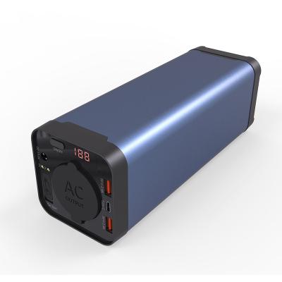 China IP69 Type C Inverter AC Power Bank With AC 150W 18W Pure Sine Wave Type-C USB Output 40000mAh Battery Power Station for sale