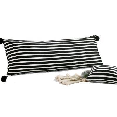 China Cheersee Velvet 21*54inch Long Lifelike Soft Custom Zebra Print Long Crate Body Pillow White And Black Cheersee Blanket For Bed for sale