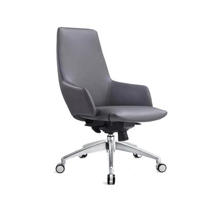 China Memory Foam Office Chair Morden Office Roking Chair Aerodynamic Blue Rotating Screw Lift Office Chair for sale