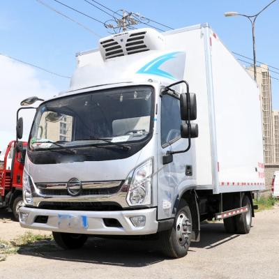 China Used Mini Food Refrigerated Box Truck low price and new refrigerator trucks for sale CTS 143 for sale