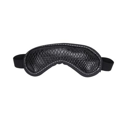 China Bondage Leather Bondage Leather Blindfold BDSM Pattern Snakeskin Pattern PU Snake Skin Adult Eye Toys for sale