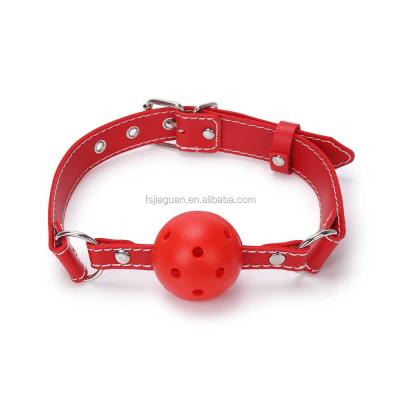 China Wholesale Chinese No Poison Bondage Set Ball Gag For Male Bdsm Leather Bondage for sale