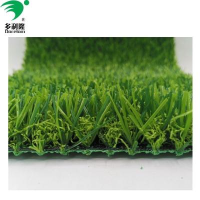 China El césped verde de hierba artificial Guage 3/8 es perfecto para un patio de recreo seguro en el jardín de infantes en 2021 en venta