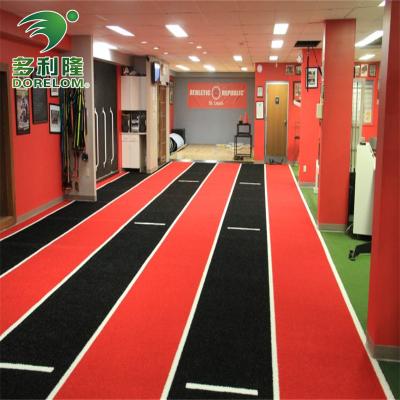 China Indoor Sport Training Laufen Schlittenbahn Kunstteppichgras für Fitness-Floor zu verkaufen