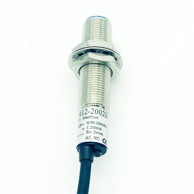 China Position Sensor LM12-2002B Industrial Automation Position Measurement Wiring Standard Inductive Proximity Sensor for sale