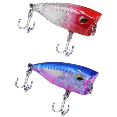 China Wholesale Slow Sinking Sea Bass Colorful Hard Plastic Lure Fishing Tackle 3.5g 40mm Outdoor Fishing Snap Hard Plastic Lure for sale