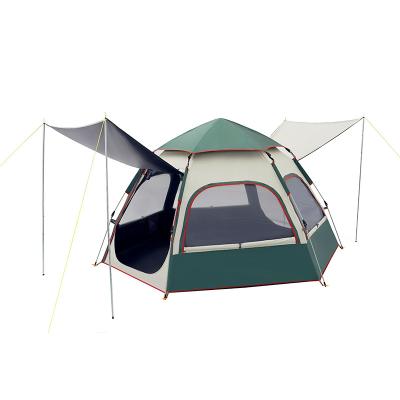 China Diamond Ground Nail Hot Sale Hexagonal Easy Noise Waterproof and Sunproof and Auto Wind Resistance for Camping for sale