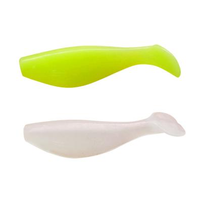 China China Wholesale PVC Groundbait Artificial Swimbait 8pcs/bag Soft Top Eco-friendly Selling Soft Sinking Fishing Lure for sale