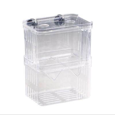 China Multifunctional Aquarium Viable Supplies Fish Breeding Incubator Box Aquarium Breeding Isolation Box for sale