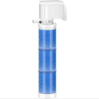 China Viable Silent Multifunctional Aquarium Filter Three In One Pump Built-in Aquarium Filter Aeration Aquarium Pump Internal Water Filter for sale