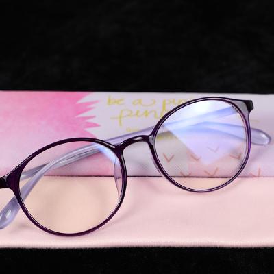 China Wholesale hot popular thin round woman normal fashion factory sale comfortable frame student around frames glasses tr90 for sale