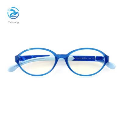 China Young Kids Children TR90 Colorful Blue Light Blocking Glass Optical Glass Sights for sale