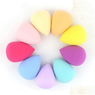 China Facial Black Cosmetic Foundation Sponge Teardrop Beauty Makeup Sponge Beauty Blending Blender for sale