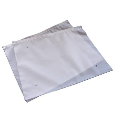 China Custom Biodegradable Frosted Security Zipper Lock Sealing Bag Printed Clothes Packaging Frosted CPE Slider Zipper Top Bag For Swimwear for sale