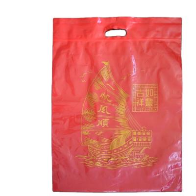 China Shock Resistance LDPE Die Cut Plastic Custom Printed Packaging Zipper Bag for sale