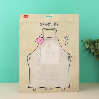 China BIODEGRADABLE Custom Eco Friendly Logo Zipper Printing Clear Black Garment Packaging Bag With Transparent Zipper Garment Plastic Bags for sale