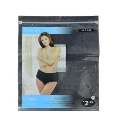 China Black Garment Custom Logo Printing Bra/Clothes Eco-Friendly Ziplock Clear Packaging Bag With Zipper Transparent Apparel Opp Other Plastic Bags for sale