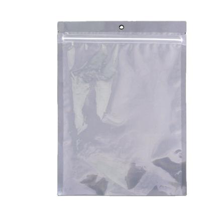 China Security Dongguan Clear Food Saver Zipper Bag Sizes for sale