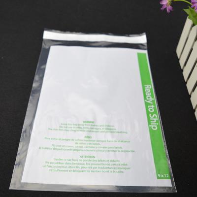 China Security Best Price Leakproof Self Adhesive Sealed Plastic Bags for sale