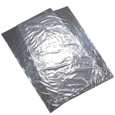 China Shock Resistance China Metal Packaging Clear Large Poly LDPE Flat Bags For Shipping With Logo for sale