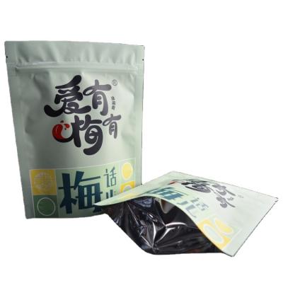 China Barrier Custom Your Own Logo Compostable Stand Up Pouch For Snack Spice Nut Food Snack Doypack Zipper Packaging Bag for sale