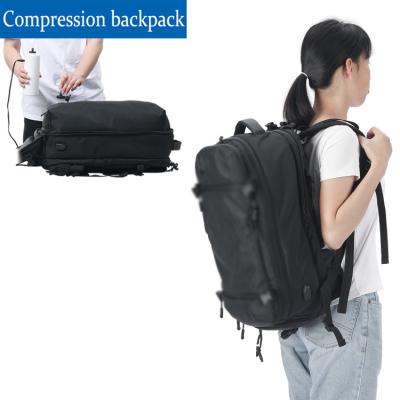 China High Quality Promotion Anti-theft Men's Travel Business Laptop Safe Durable School Bags Gift Backpack With Vacuum Compression Function for sale