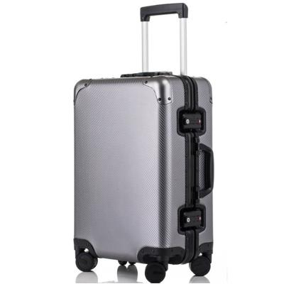 China Vacuum Compression HOT SELLING LUXURY SOFT SIDE TRAVEL SUITCASE SET CUSTOMIZED LOGO SPINNER LUGGAGE TROLLEY BAG FOUR WHEELED ALUMINUM HANDLE BRIEFCASE for sale