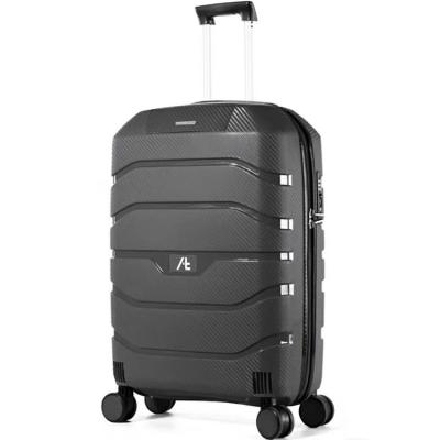 China PP TOP Selling Models PP Hardcase Cabin 20/24/28 Inch 3 Pcs Cute Suitcase Top 10 Hand Luggage Set for sale