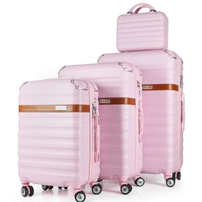 China High Quality Polyester Luggage Bag, Airplane Trolley Case Suitcase ABS PC Smart Travel Luggage for sale