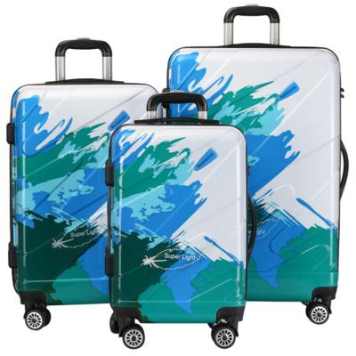 China Polyester Pailox New Design Girls Suitcase Luggage Sets With Sealing Eco Lining for sale