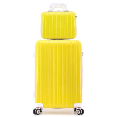 China TSA-approved Polyester Combination Lock Suitcase One Set With Creative Technology for sale