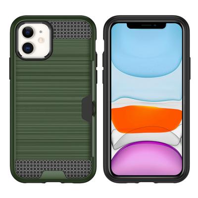 China Colorful 2022 New Design Shockproof Mobile Phone Case With Card Holder For Iphone 11 12 13 14 pro Max Acrylic Cover for sale