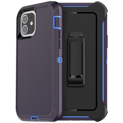 China Shockproof Factory Led Heavy Duty Defender Case For Samsung S20 plus 3 in 1 Shockproof Tpu Band Phone Case With Logo With Belt Clip for sale