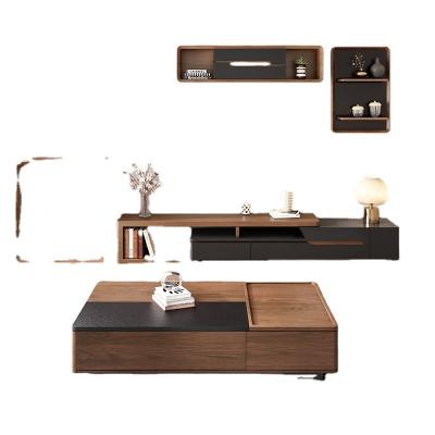 China Living Room Furniture / Adjustable Wood TV Stand Cabinet Modern Style(Other) TV Stand For Living Room for sale