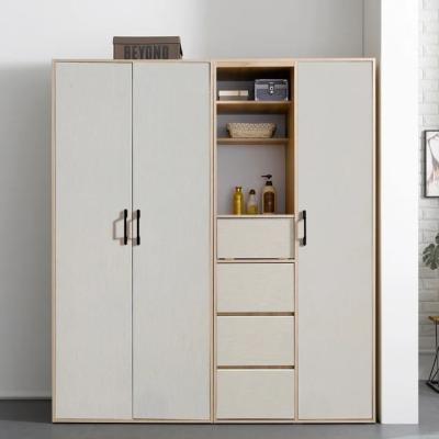 China Modern Nordic Style Wardrobe Simple Design Bedroom Wardrobe Closet Sliding Modern Design for sale