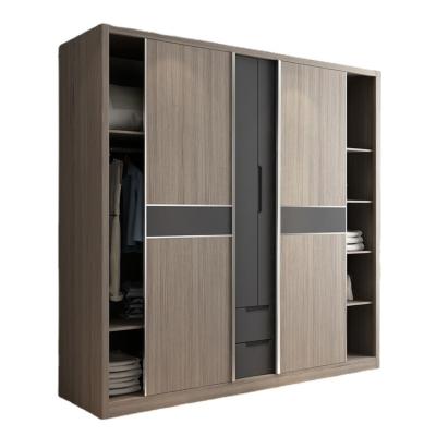 China Factory supply custom modern bedroom furniture wardrobes closet sliding door wardrobe for sale