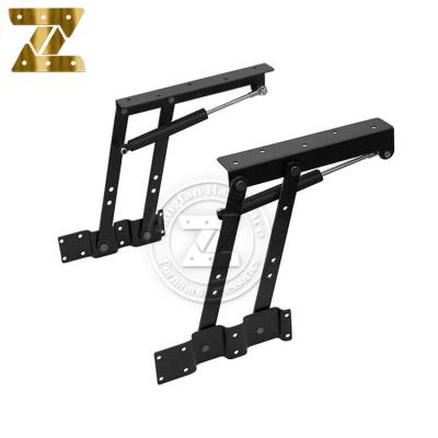 China Cheap Coffee Table Lifitting Mechanical Folding Spring Tea Table Hinge Lift Up Top Mechanism Furniture Hardware zu verkaufen