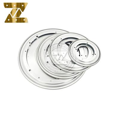 China Furniture Hardware Swivel Plate 5.5inch/8'inch/9inch/12inch Aluminium Metal Round Turntable Bearing Lazy Susan Rotating for sale