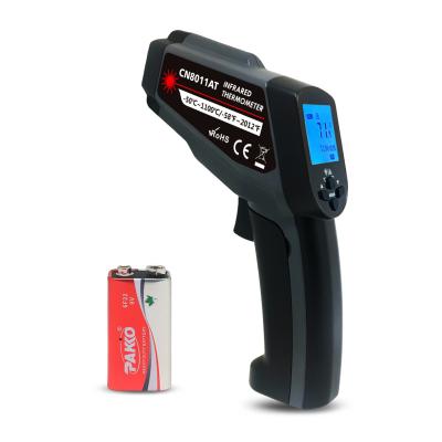 China CN8011AT ABS Dual Laser Infrared Thermometer Industrial and Household Digital Thermometer for sale