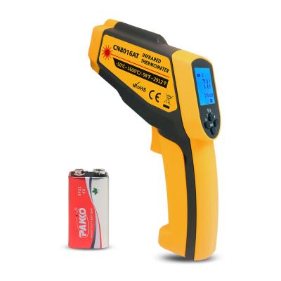 China Professional 50:1 Dual Function 50:1 ABS Multifuncion 1600C Laser Digital Infrared Thermometer for sale