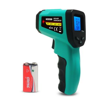 China Peak Temperature Measurement MEC8550H Infrared Laser Thermometer Gun (-50-550C) With Peak Temperature Measurement 12:1 For Industrial Use for sale