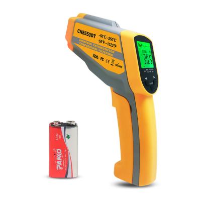 China Temperature Filtering CN8550DT (-50-550C) Non-contact Thermometer Laser Dual Infrared Temperature Gun Tester With Temperature Filtering -50-550C for sale