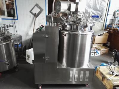 China SS316/304 Starch Gelatin Melting Tank With Vacuum And Mix Paddle and platform for sale