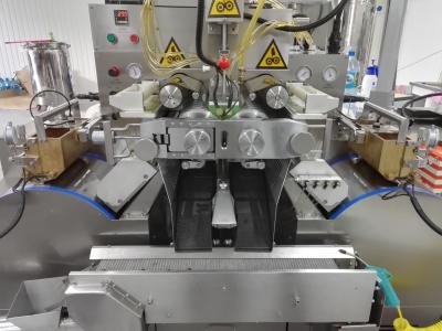 China 10“ Automatische Zachte Capsule die Machine met Gelatine Smeltende en Drogende Machine maakt Te koop