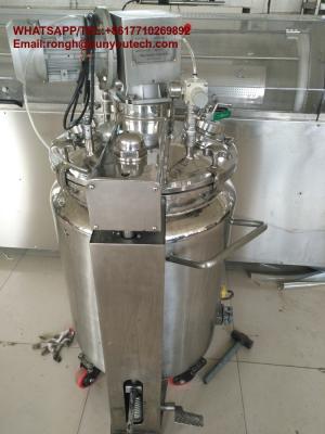 China 304 / 316 SUS Stirring Gelatin Melting Tank with guage / pressure device for sale